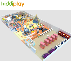 Amusement Park Commercial Children Indoor Playground Happy Land Jumping Zone Labyrinth