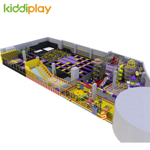 KD11055A Large Indoor Playground And Trampoline Play Center